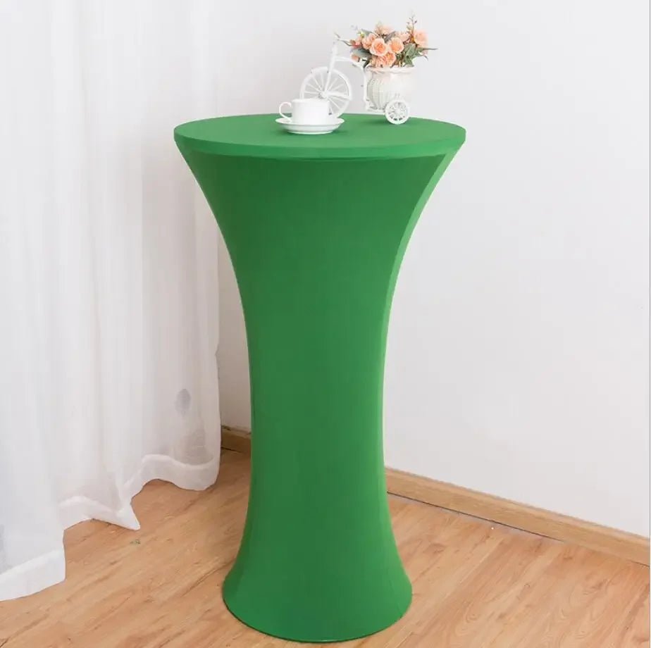 Nappe de buffet longue élégante - Vert