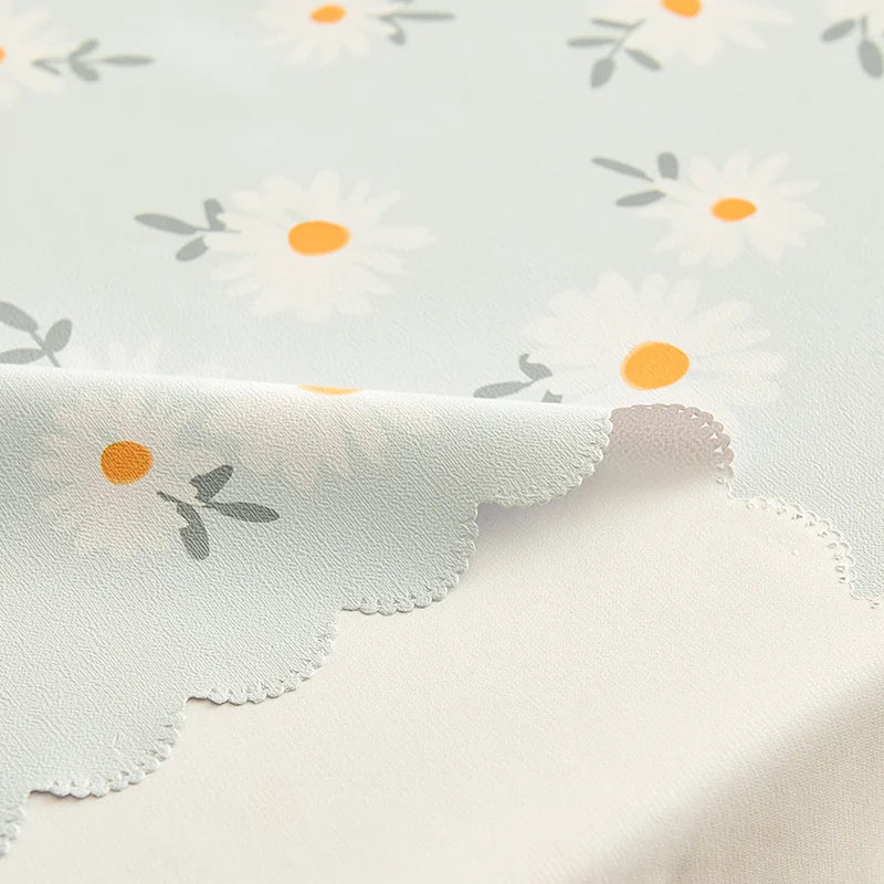 Nappe de table en PVC Imperméable imprimée à fleurs