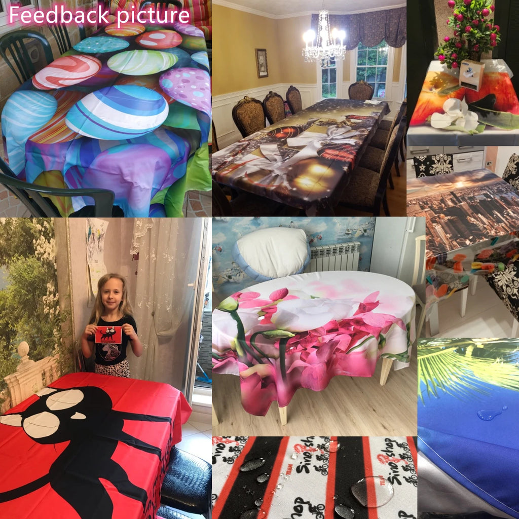 Nappe de table imperméable bohème