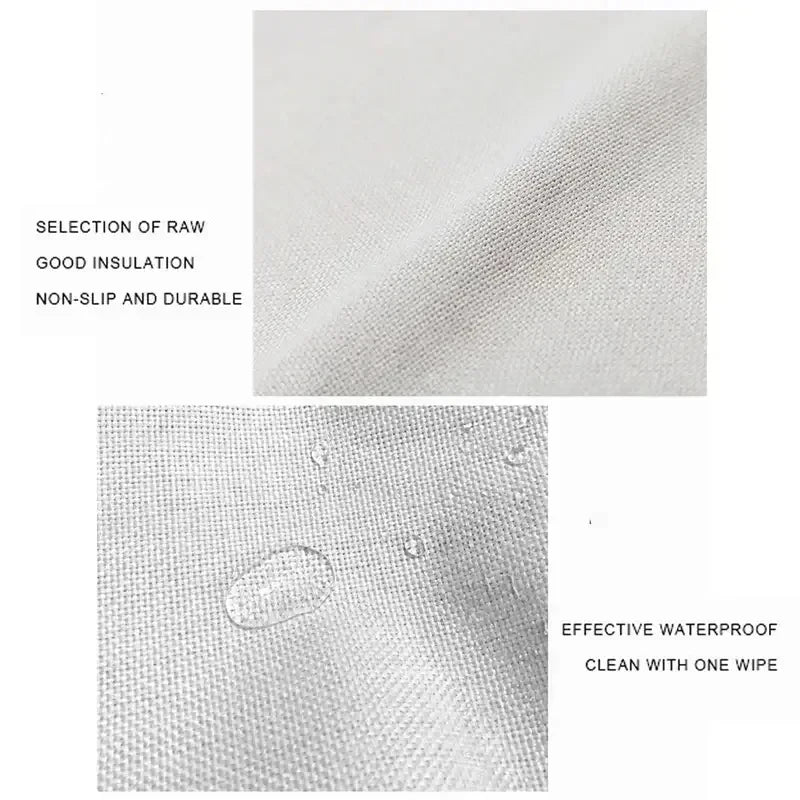 Lot de napperons anti-tache - motif chat