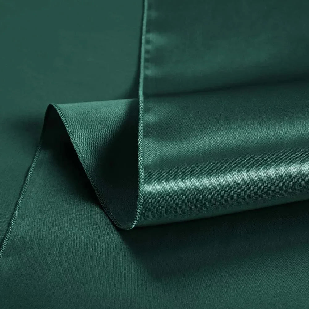 Nappe de table en satin - Vert