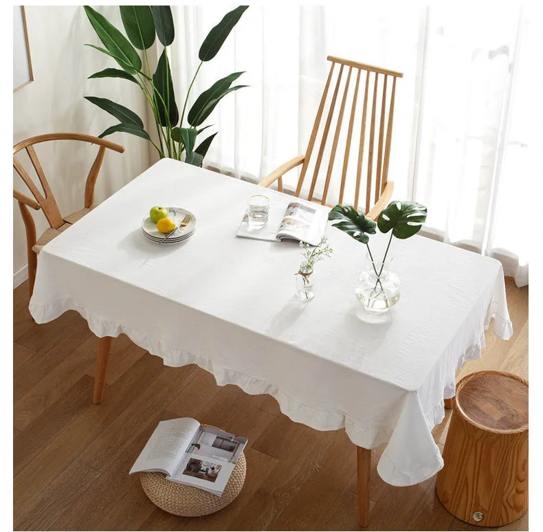 Nappe à franges 100% coton