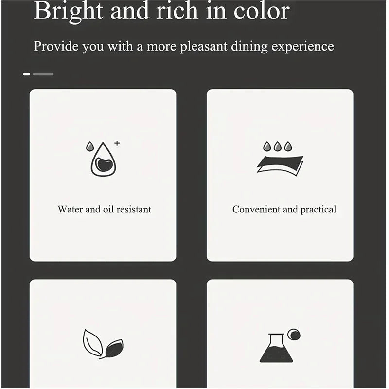 Lot de 4 napperons de noël