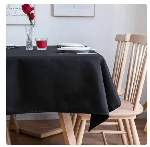 Nappe de table imperméable - Noir