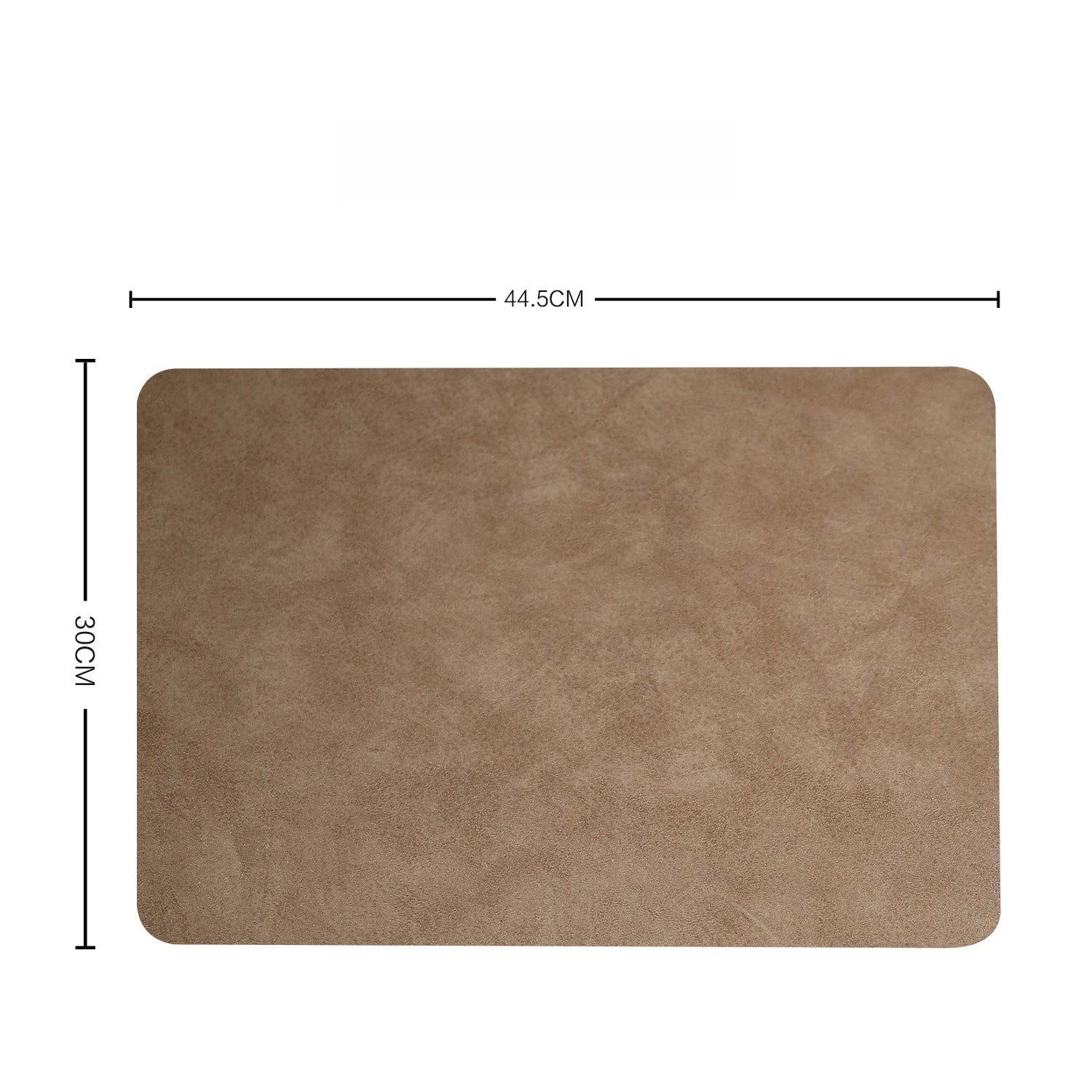 Lot de napperons en similicuir antidérapants résistants à la chaleur