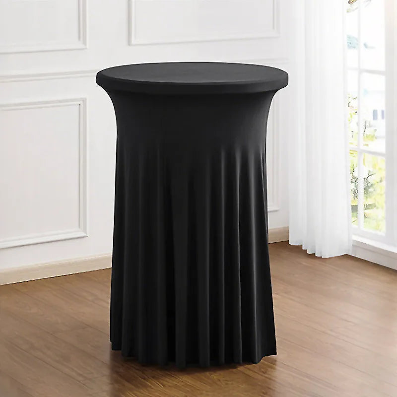 Nappe de buffet longue élégante - Noir