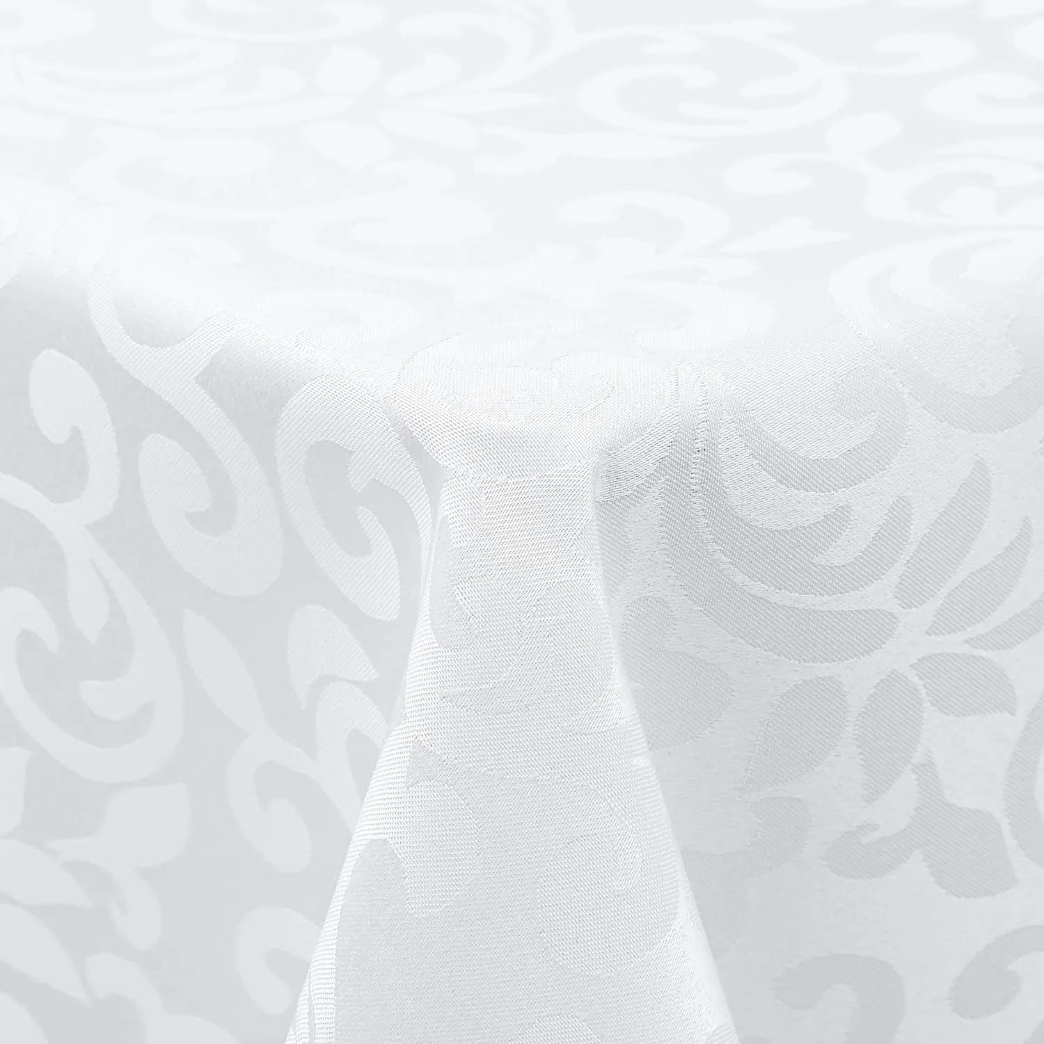Nappe de table blanche imperméable