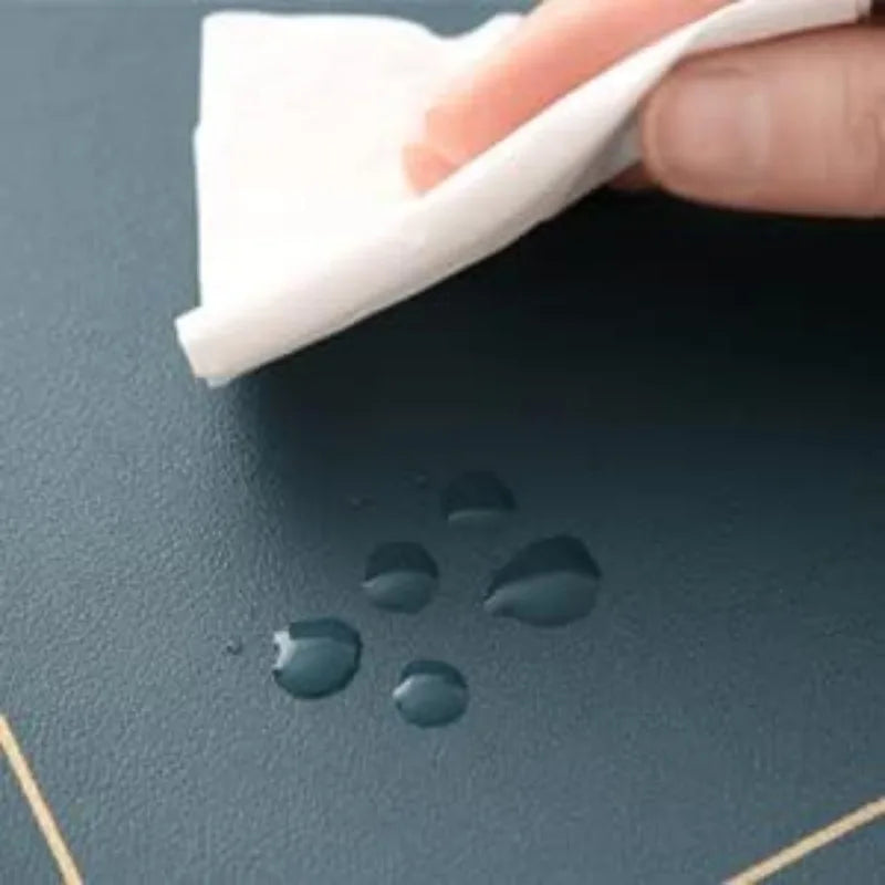 Lot de napperons antidérapants - Forme octogonale allongée