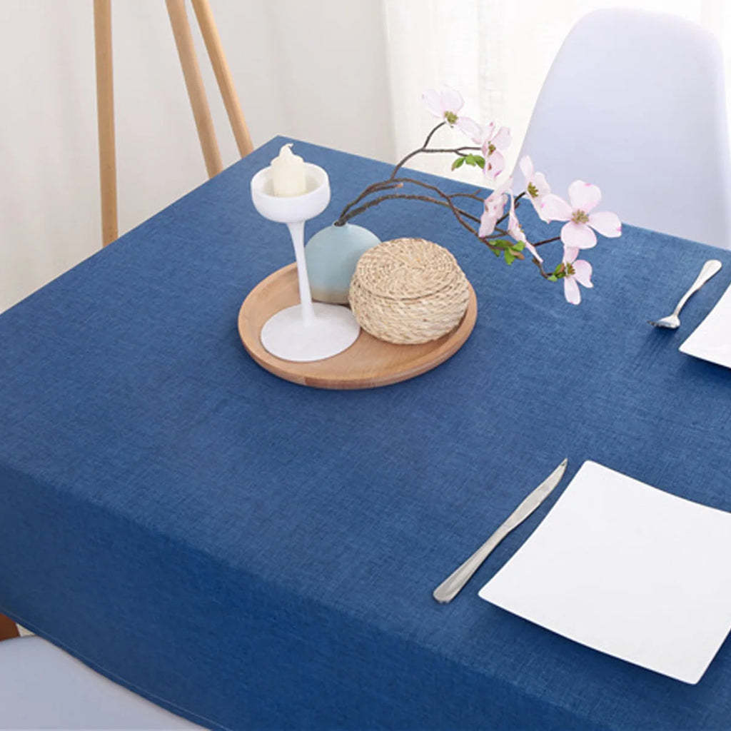 Nappe de table imperméable - Bleu