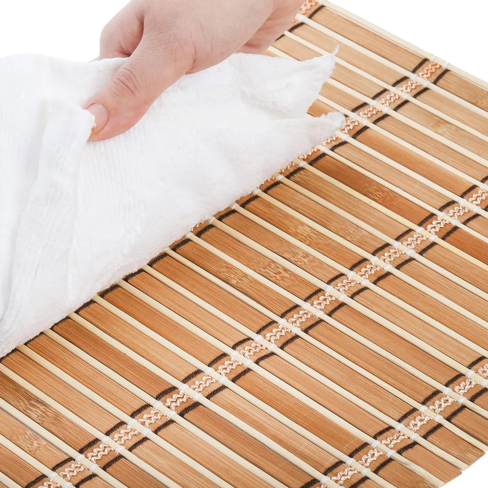 Lot de 4 napperons en bambou