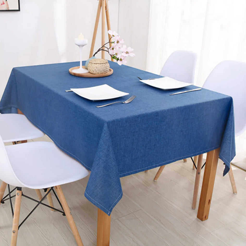 Nappe de table imperméable - Bleu