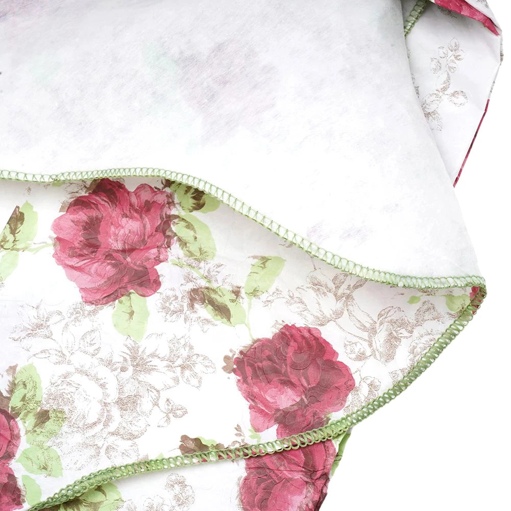 Nappe de Table ronde en coton à fleurs