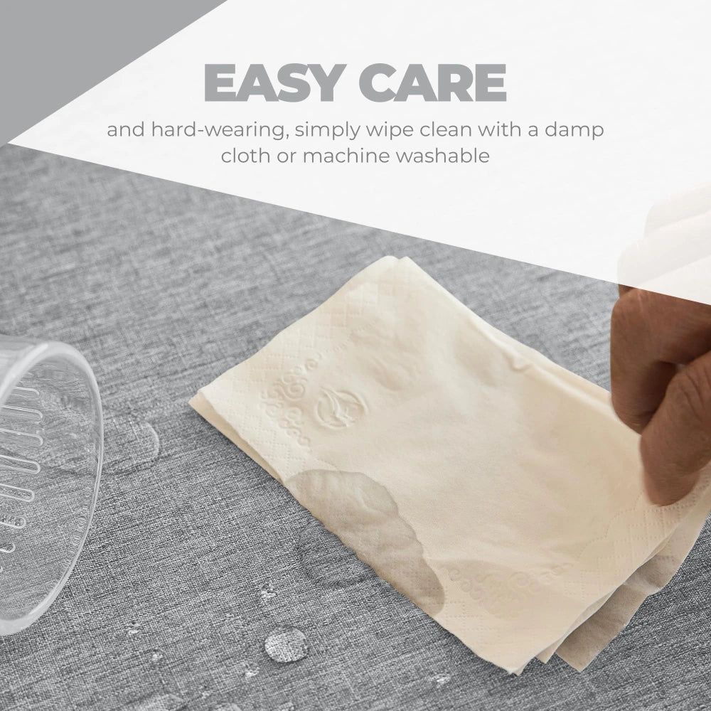 Nappe de table ronde imperméable