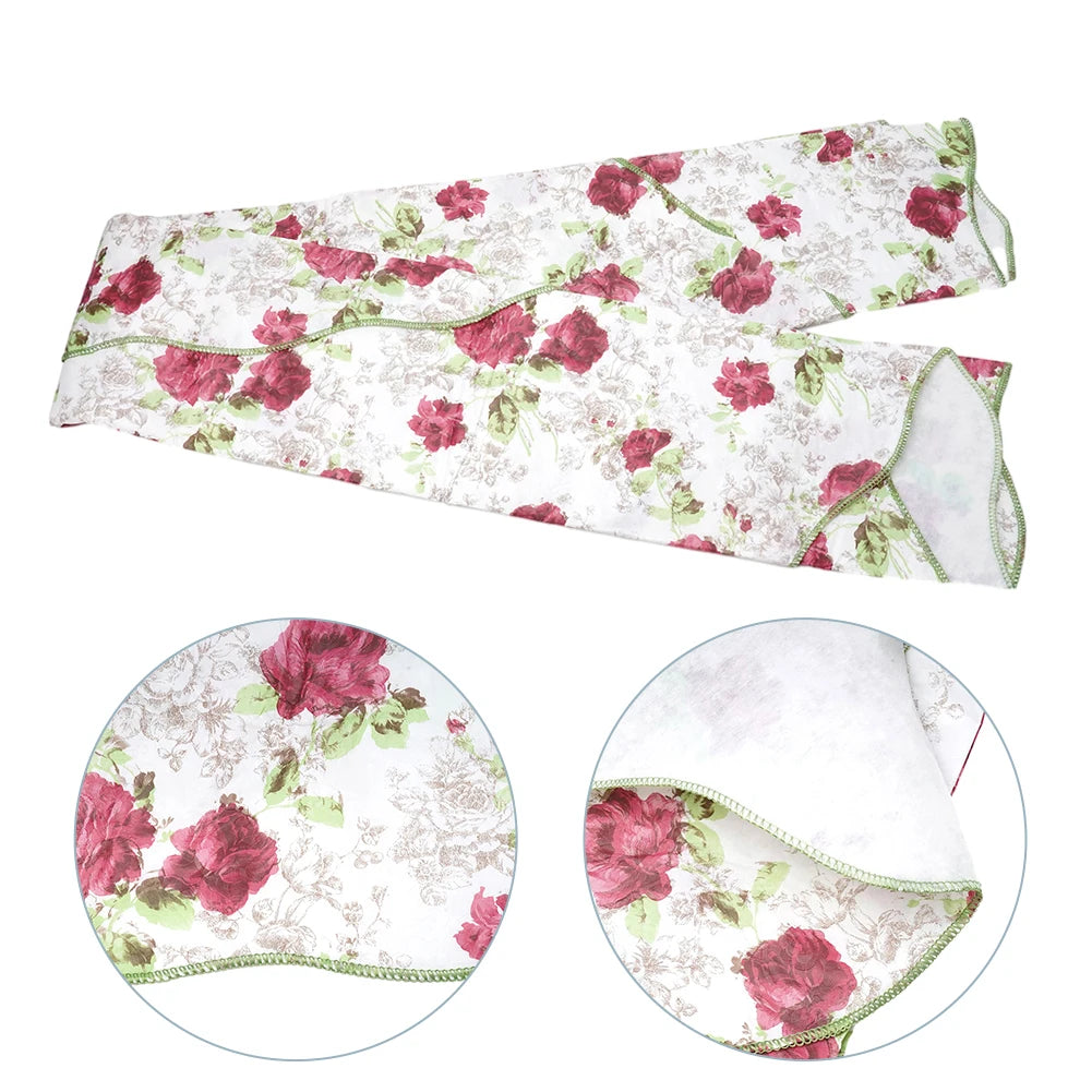 Nappe de Table ronde en coton à fleurs