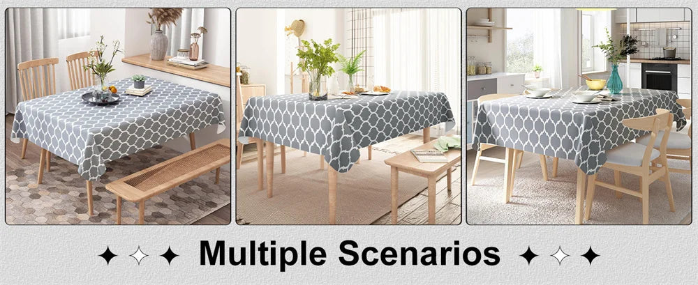 Nappe de table en PVC imprimé Motifs Marocains