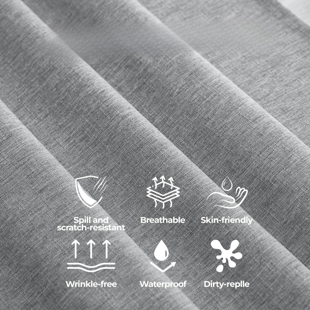 Nappe de table ronde imperméable