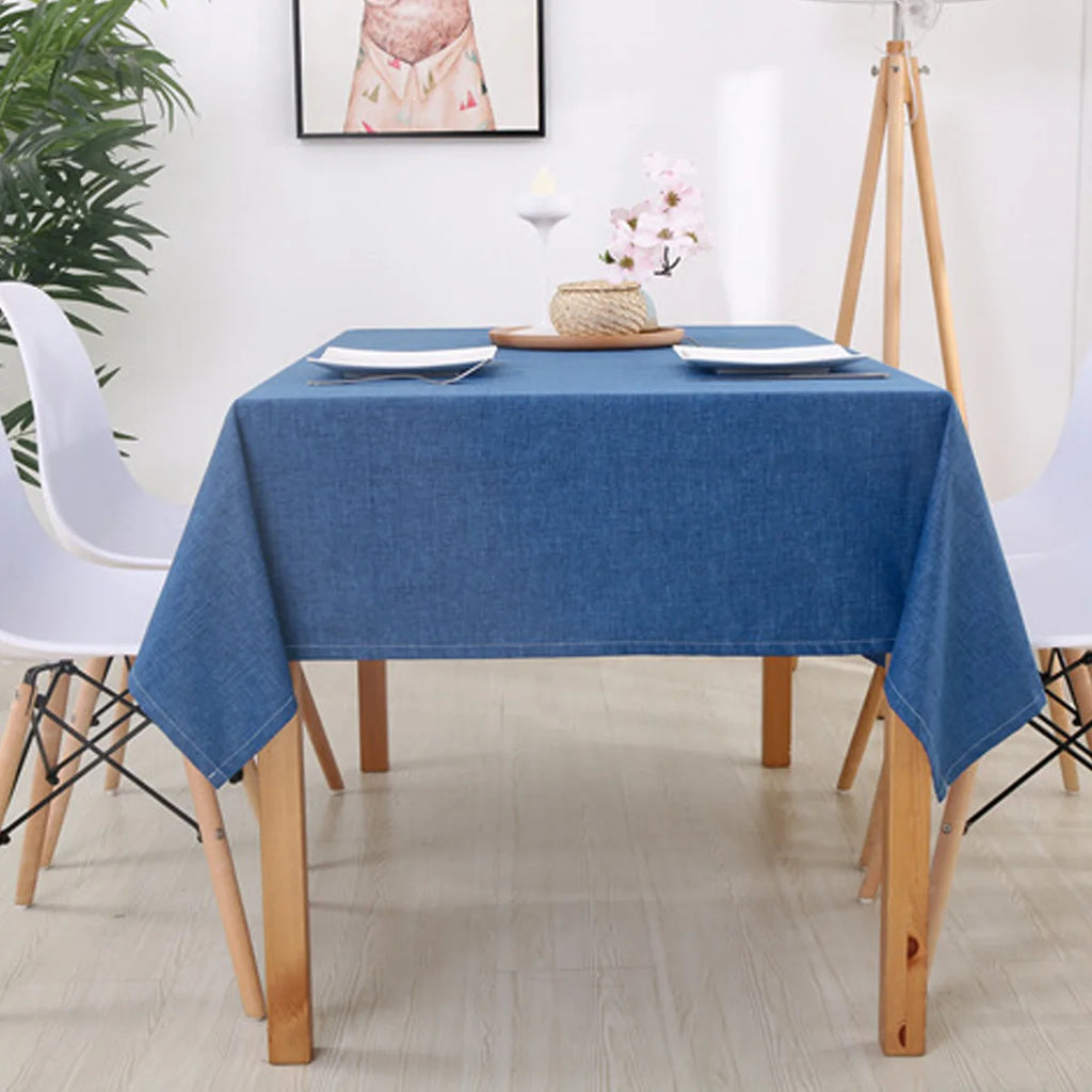Nappe de table imperméable - Bleu