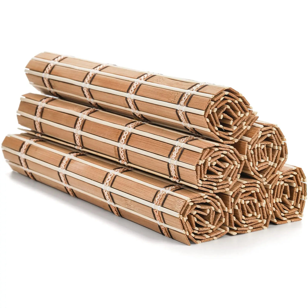 Lot de 4 napperons en bambou