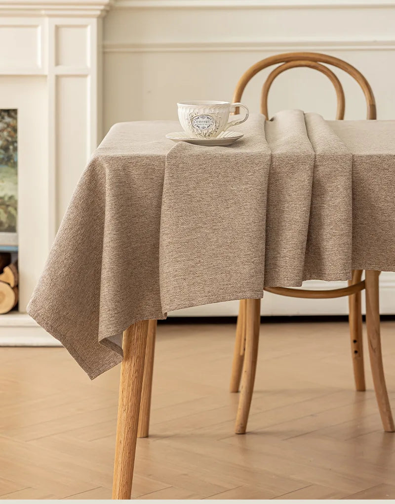 Nappe de table en coton – Imperméable et anti-taches