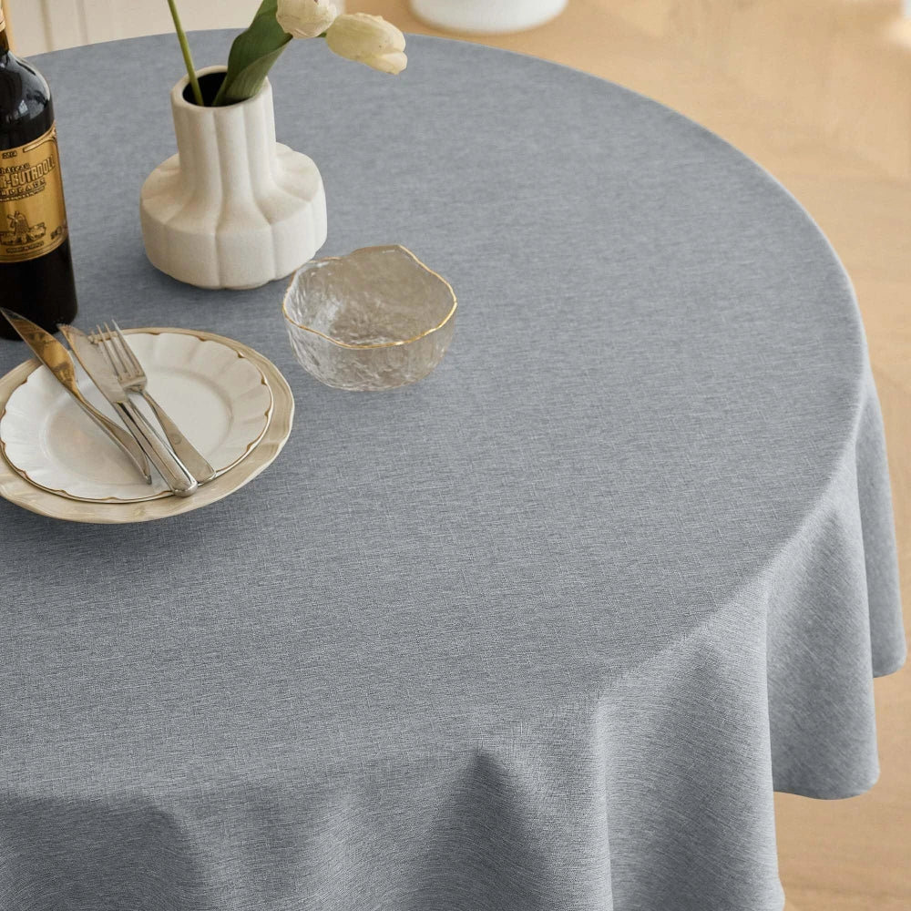 Nappe de table ronde imperméable