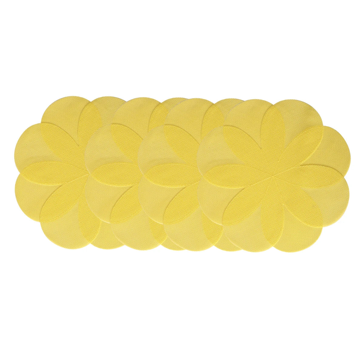 Lot de napperons en PVC antidérapants en Forme de fleurs