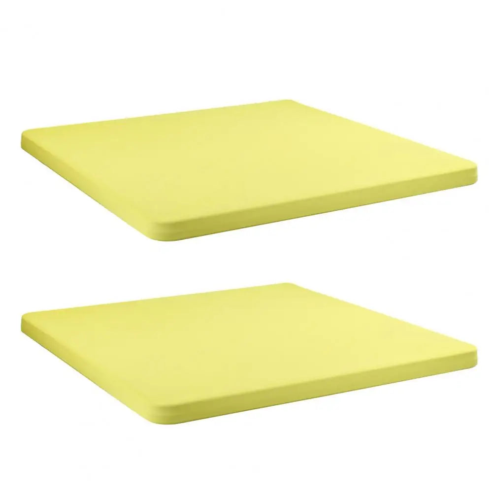 Nappe de table carrée extensible - Jaune