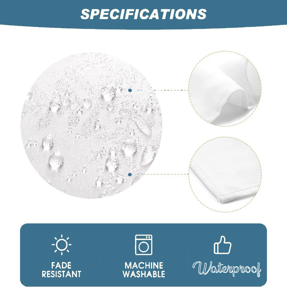 Nappe de Noël à motifs Patchwork rouges et blancs