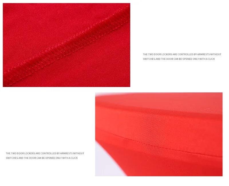 Nappe de buffet longue élégante - Rouge