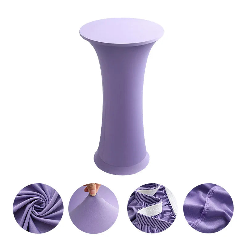 Nappe de buffet longue élégante - Violet