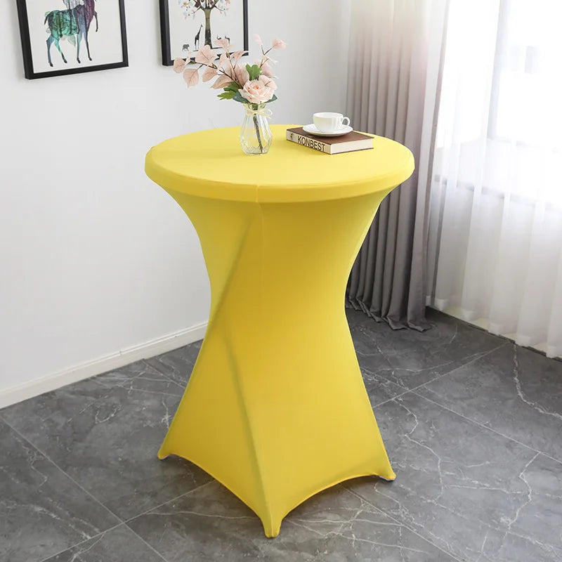 Nappe de buffet longue élégante - Jaune