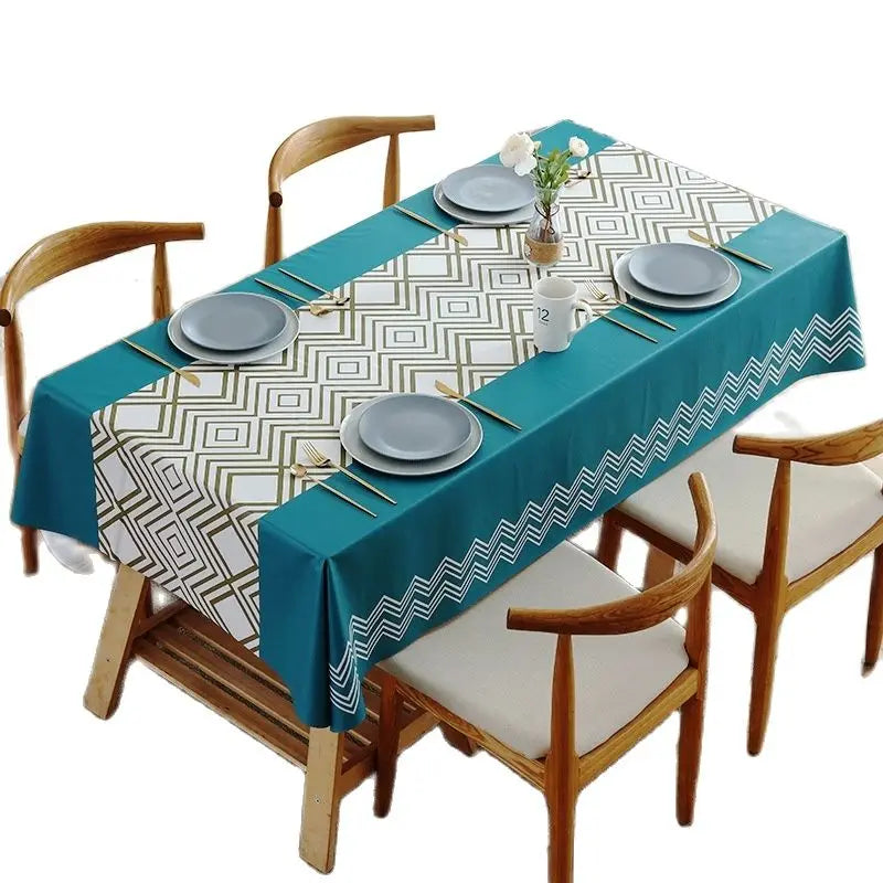 Nappe de table imperméable - Motifs géométriques