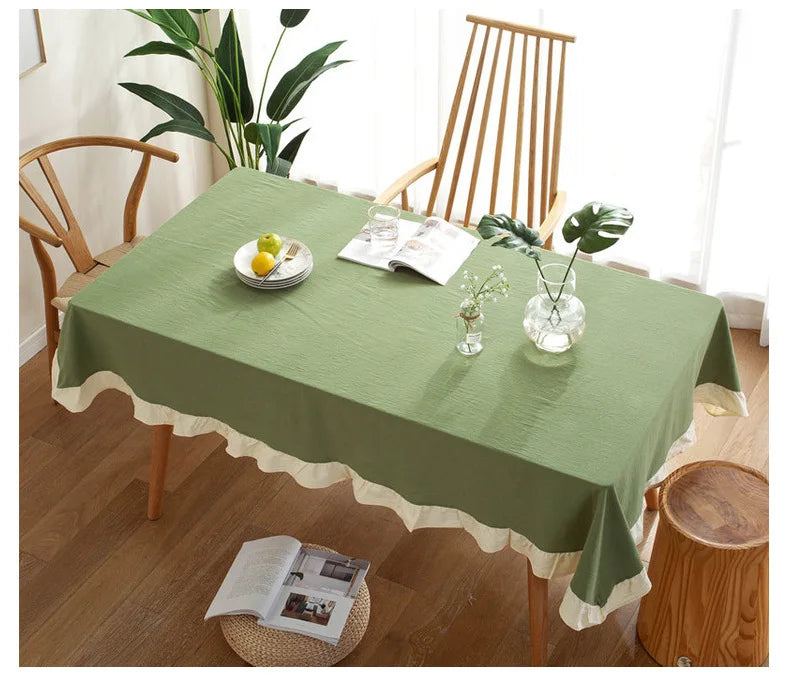 Nappe à franges 100% coton