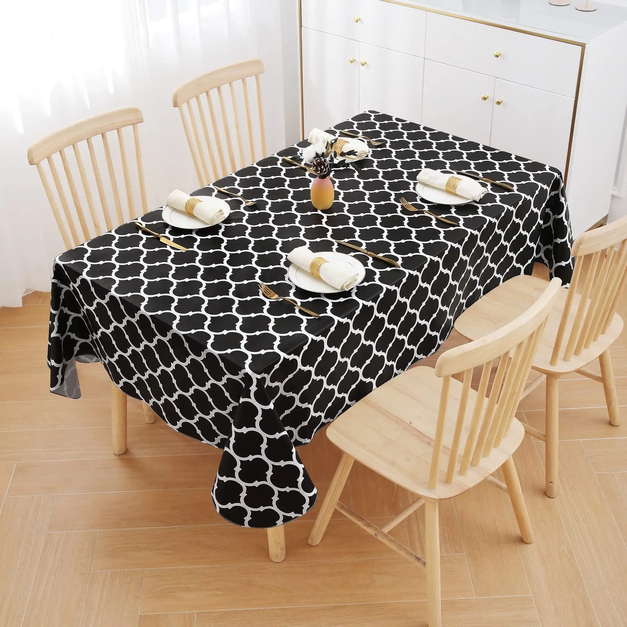 Nappe de table en PVC imprimé Motifs Marocains